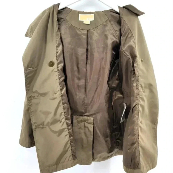 MICHAEL KORS DOUBLE BREASTED TRENCH COAT. - Picture 3 of 3